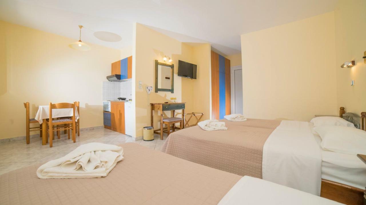 Aneton Aparthotel Криси Амудия Екстериор снимка